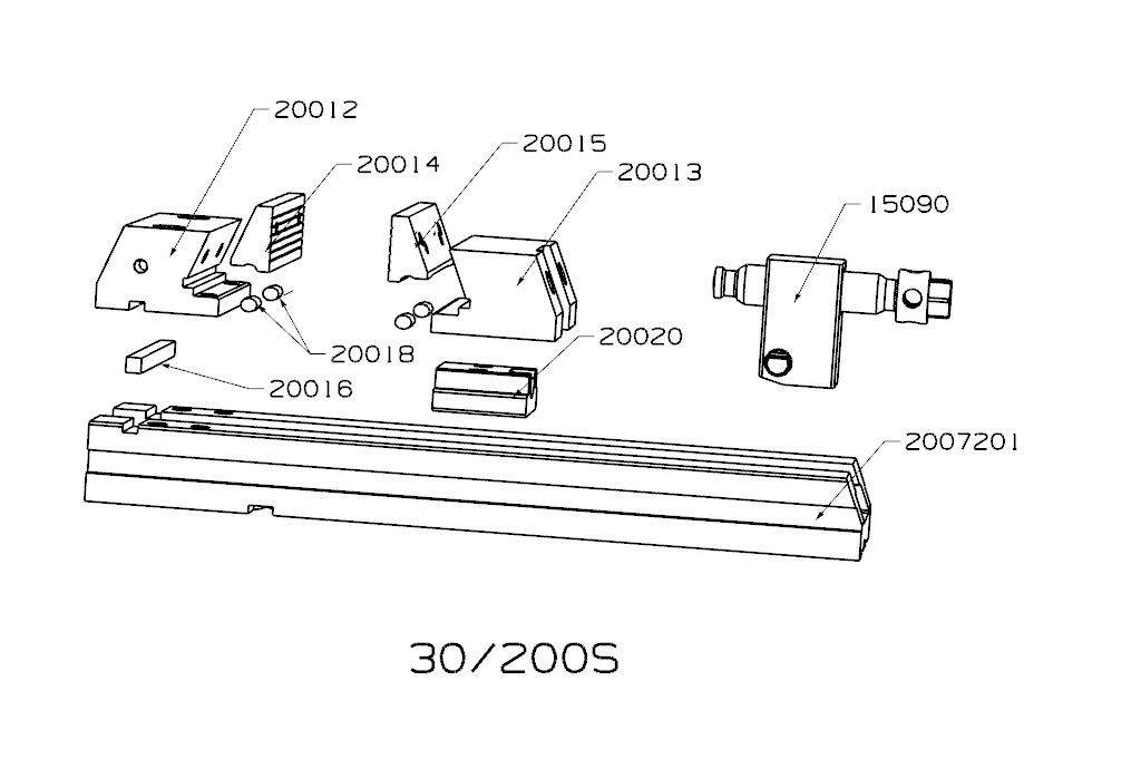 MORDAZA FORZA PERFECT NO GUIADA